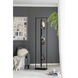 Full 77.8 X 18.1 inch Black Mirror