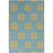 Frontier 156 X 108 inch Teal, Olive Rug