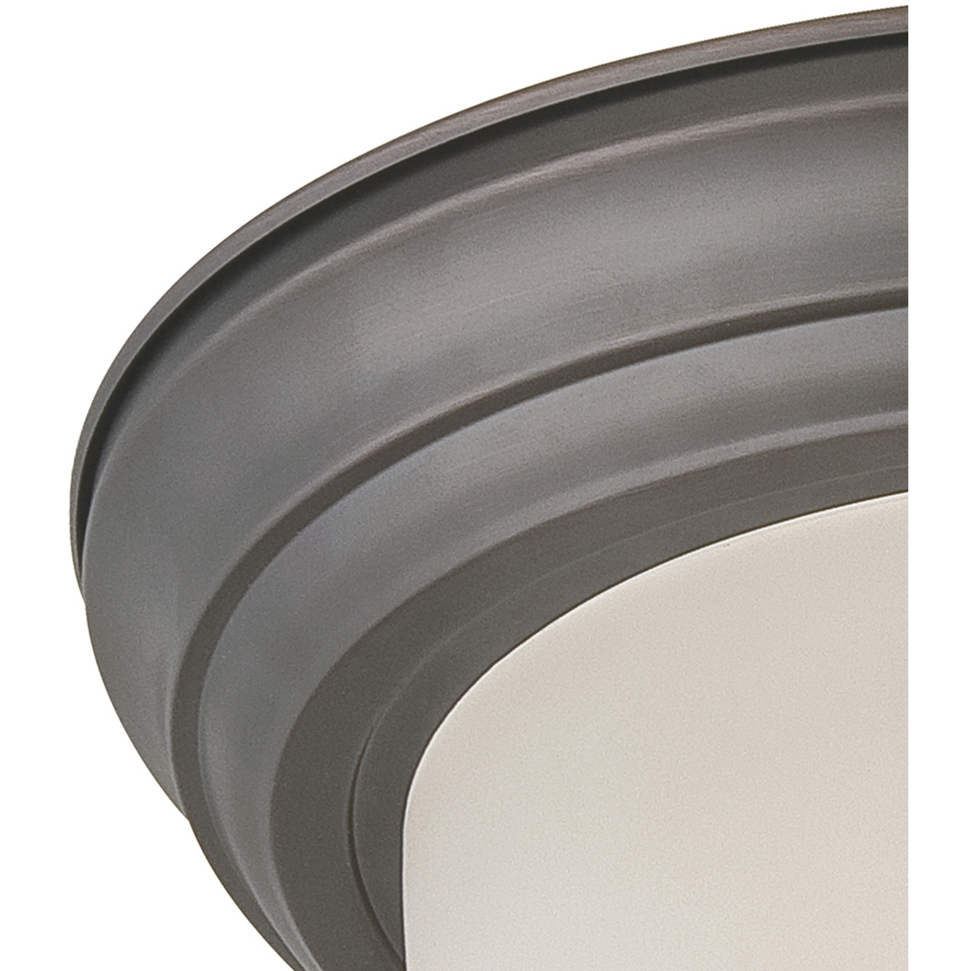 Pendenza 2 Light 13.25 inch Oiled Bronze Flush Mount Ceiling Light