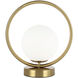 Adrienna 11 inch 40.00 watt Aged Brass Decorative Table Lamp Portable Light