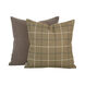 Square 20 inch Oxford Moss Pillow, with Down Insert
