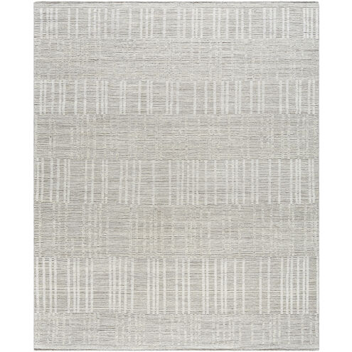 Tunus 36 X 24 inch Silver / Sage Handmade Rug in 2 x 3