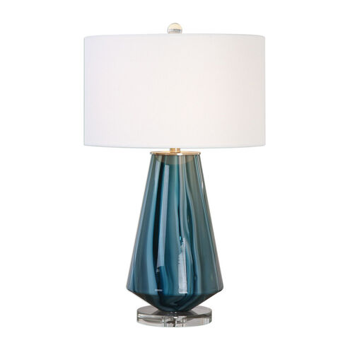 Pescara 29 inch 150 watt Brushed Nickel Table Lamp Portable Light