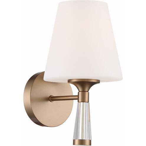 Ramsey 1 Light 6 inch Vibrant Gold Sconce Wall Light