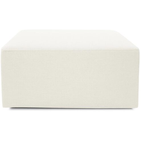 Universal 36 inch Natural Outdoor Ottoman Cover, 36in Square, The Seascape Collection