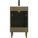 Chandler 20 X 34 inch Chestnut Brown Bathroom Vanity Cabinet