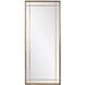 Chiverny 70 X 30 inch Antique Brass French Panel Mirror