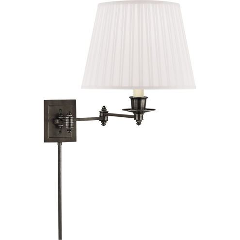 Swing Arm Sconce 1 Light 17.50 inch Swing Arm Light/Wall Lamp