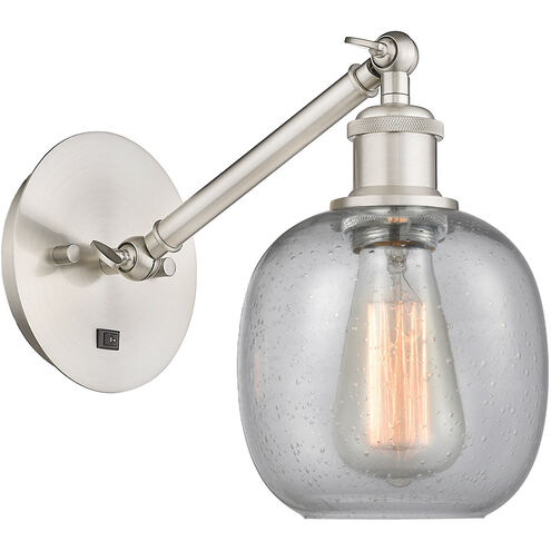 Ballston Belfast 1 Light 6 inch Brushed Satin Nickel Sconce Wall Light