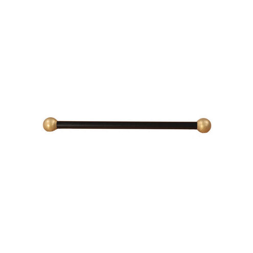 Plastic 16 inch Matte Black Exterior Lamp Post Cross Arm