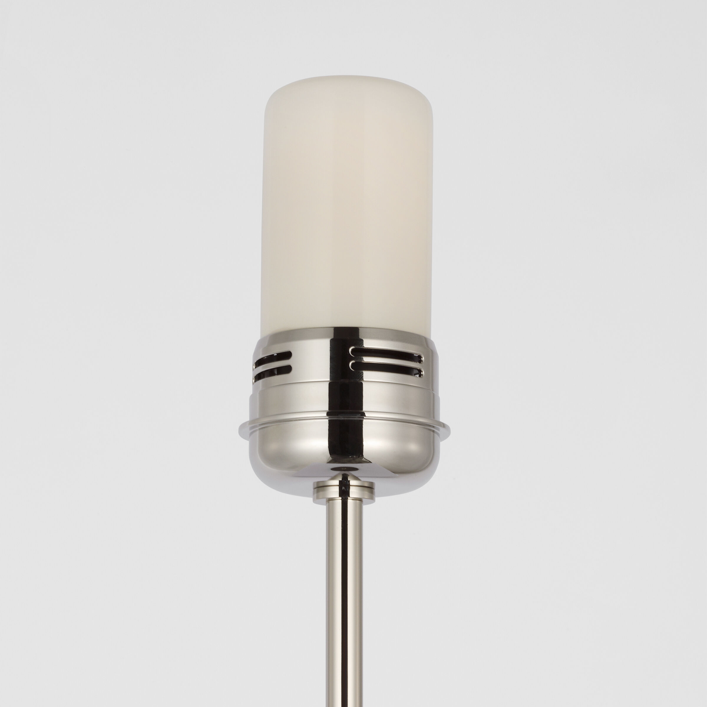 J. Randall Powers Hackney 23.5 inch 2.00 watt Polished Nickel Cordless Buffet Lamp Portable Light