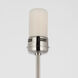 J. Randall Powers Hackney 23.5 inch 2.00 watt Polished Nickel Cordless Buffet Lamp Portable Light