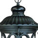 Naples 1 Light 9.38 inch Matte Black Exterior Hanging Lantern