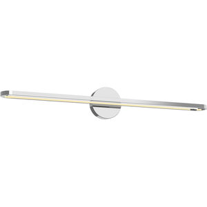Marlon LED 37.8 inch Chrome Bath Vanity Light Wall Light