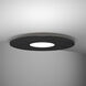 Jazz 2 Light 40 inch Black Flush Mount Ceiling Light