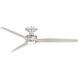 Spitfire LED Brushed Nickel Fan Light