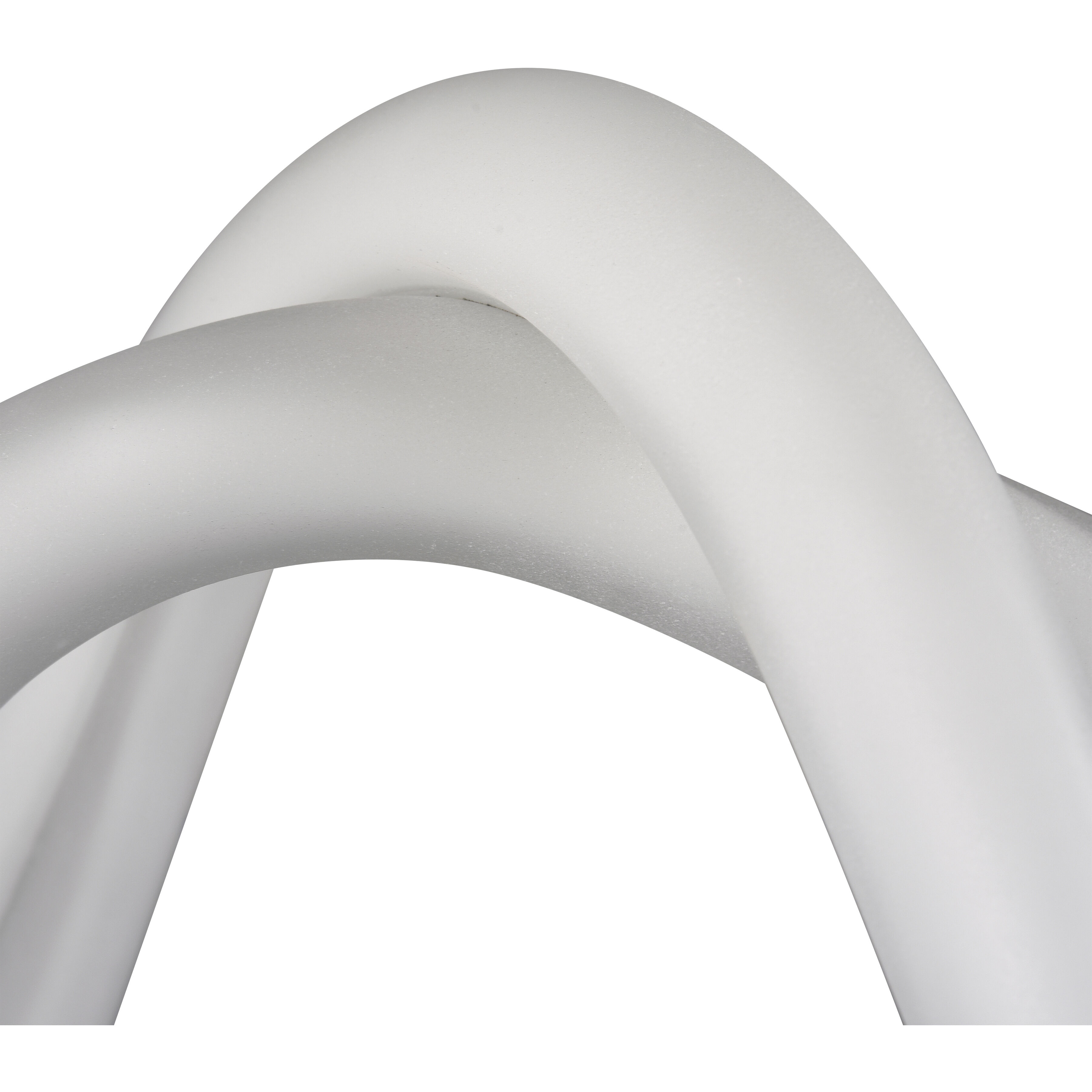 Twisted White Decorative Object