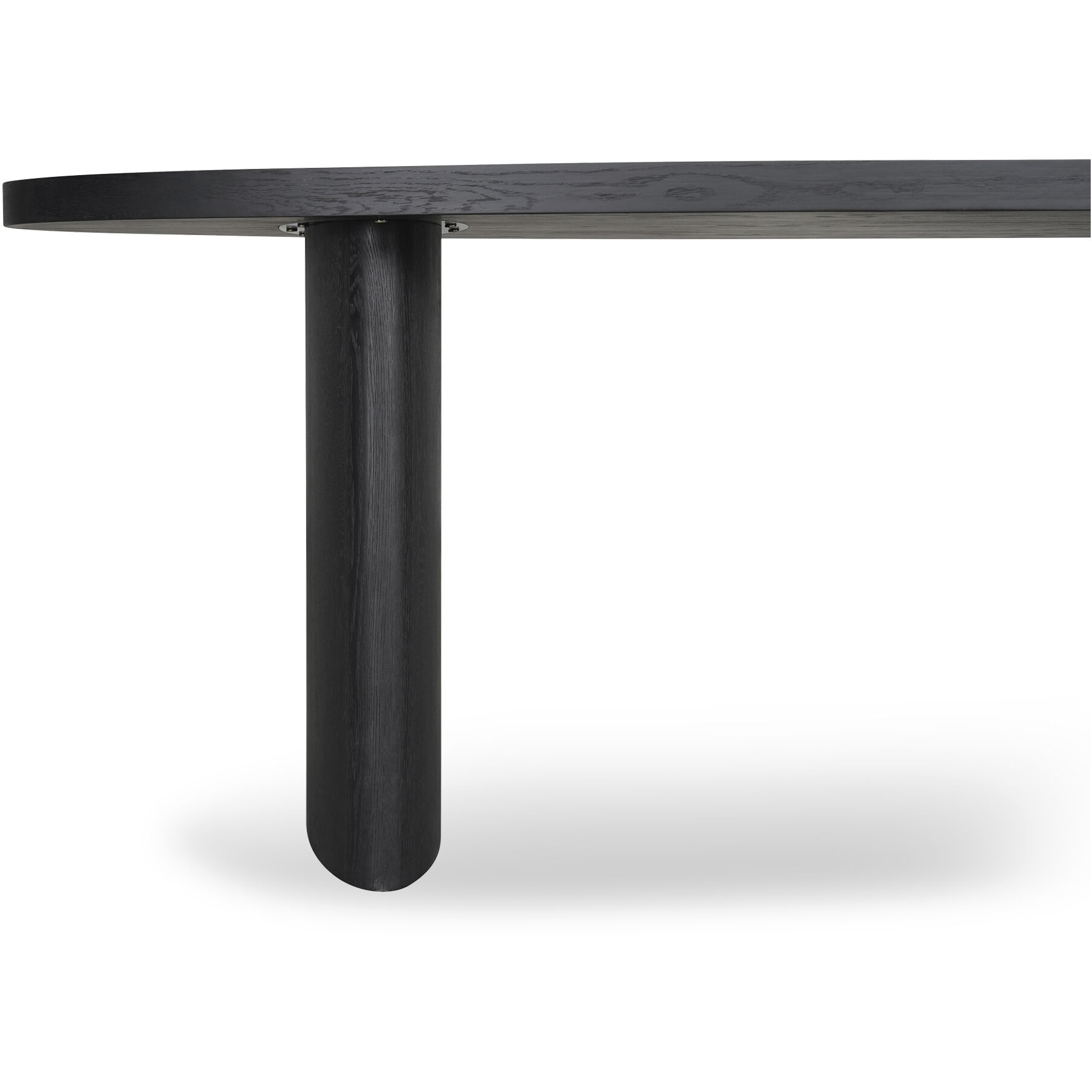 William 85.75 X 43.25 inch Black Dining Table