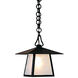 Carmel 1 Light 8 inch Raw Copper Pendant Ceiling Light in Gold White Iridescent, Bungalow Overlay