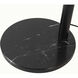 Saucer 92 inch 22.00 watt Matte Black Arc Floor Lamp Portable Light