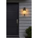 Plantation Outdoor Wall Mount Lantern in Pearl Bronze