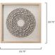 Bora Bora Off White Framed Wall Art