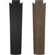 Astrea 52 inch Matte Black with Matte Black/Sepia Brown Reversible Blades Ceiling Fan