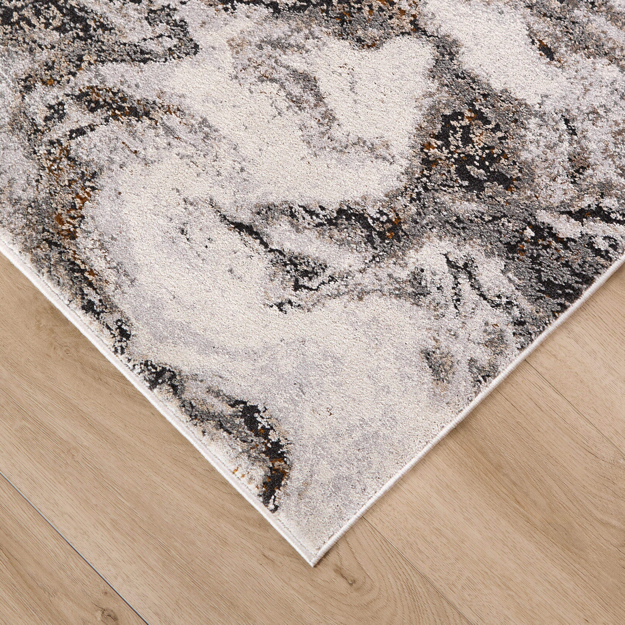 Hadim 94 X 32 inch Earth Tones Rug in 2 x 8