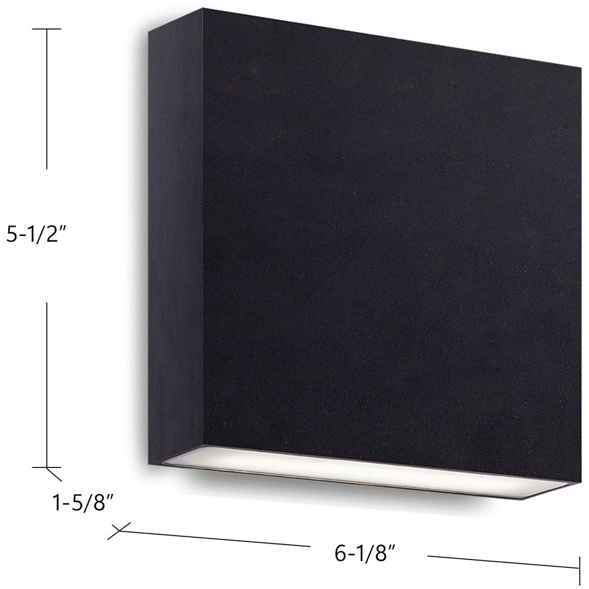 Mica All-terior Wall Light in Brushed Gold