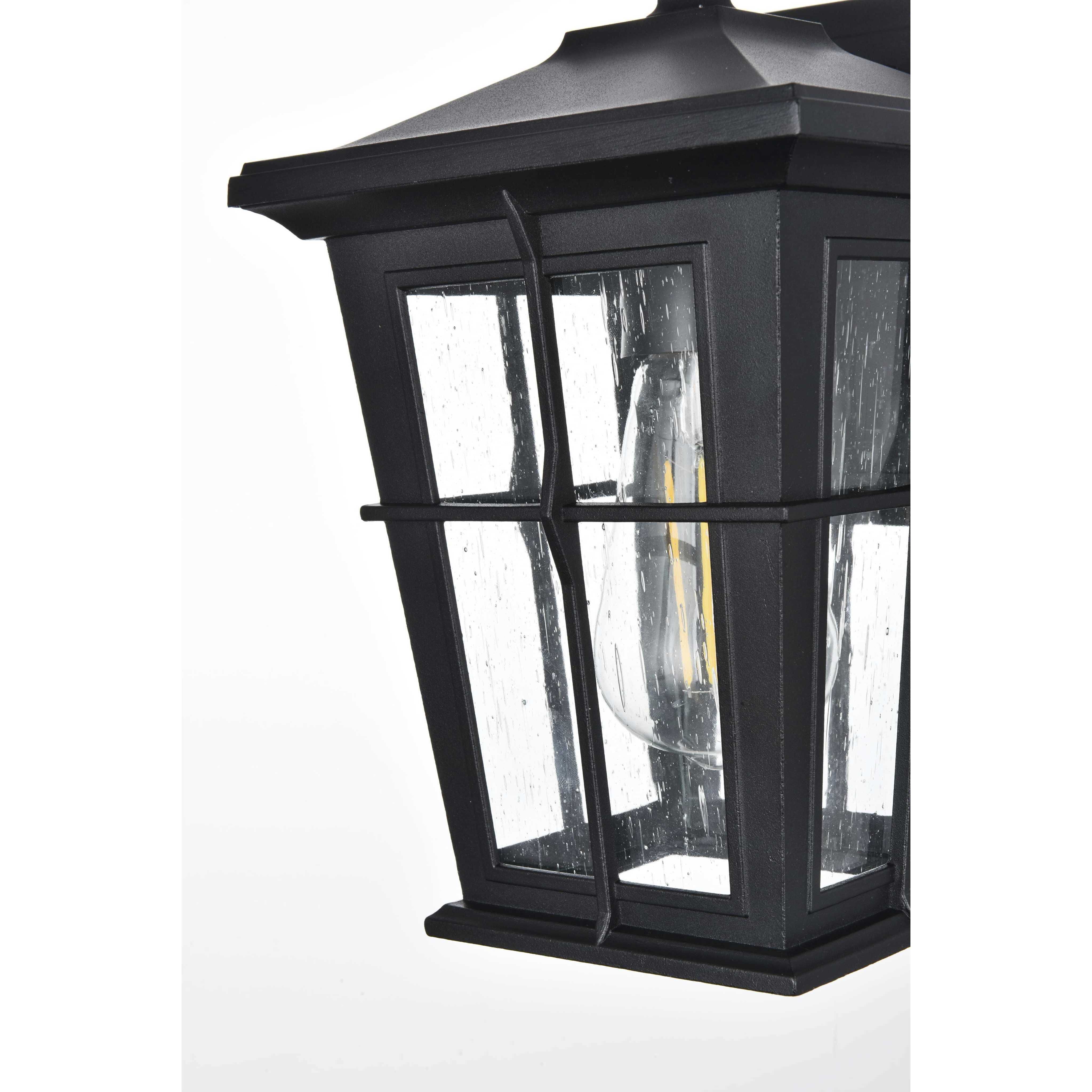 Bodine 1 Light 11.5 inch Black Outdoor Wall Sconce