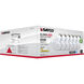 Lumos LED Medium 8.50 watt 3000K LED Bulb