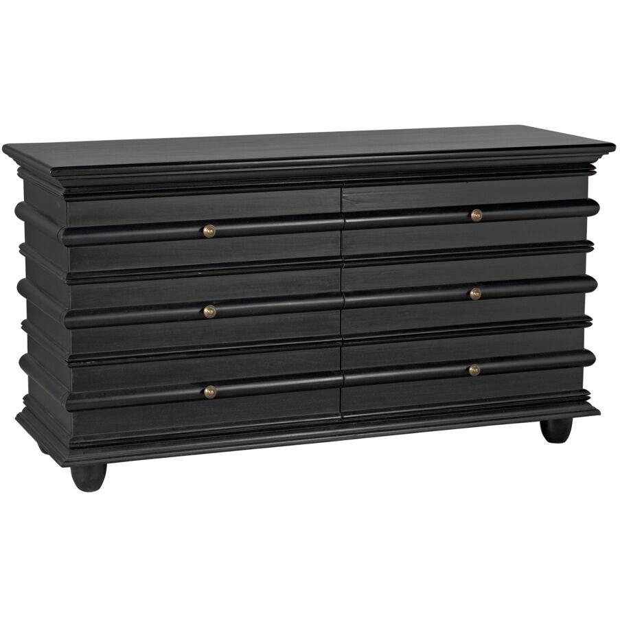Ascona Hand Rubbed Black Chest