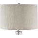 Linore 28 inch 150 watt Antique Mercury with Chrome Table Lamp Portable Light