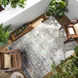 Bodrum 108 X 83 inch Ivory Outdoor Rug in 7 x 9, Rectangle