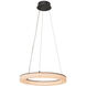 Sankt Gallen 23.62 inch Alabaster and Bronze Highlight Chandelier Ceiling Light, Small