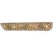 Elizabethan 6 Light 36 inch Dark Bronze Vanity Light Wall Light in Incandescent