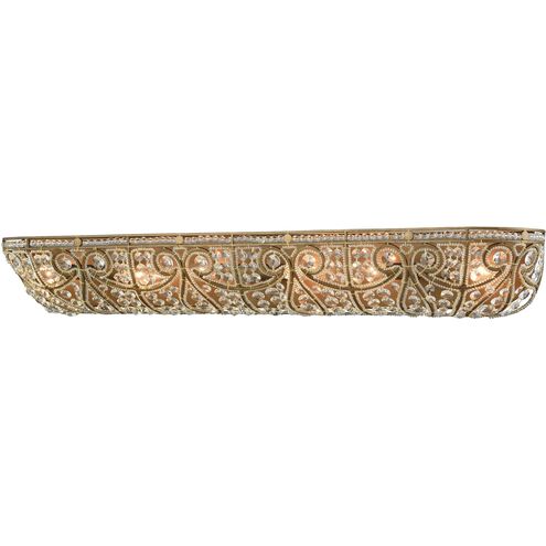 Elizabethan 6 Light 36 inch Dark Bronze Vanity Light Wall Light in Incandescent