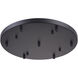 Leo 18 inch Black Multi Ceiling Canopy Ceiling Light