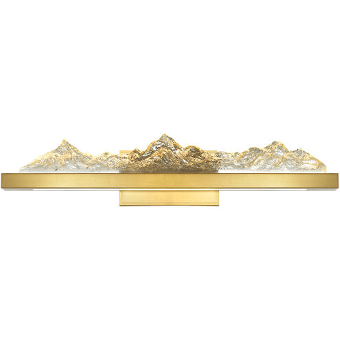 Himalayas LED 26 inch Brass Vanity Light Wall Light
