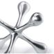 Modern Jack Polished Nickel Objet, Small