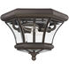 Monterey/Georgetown 2 Light 11 inch Bronze Outdoor Ceiling Mount