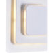 Private I LED 9 inch Matte White Wall Sconce Wall Light