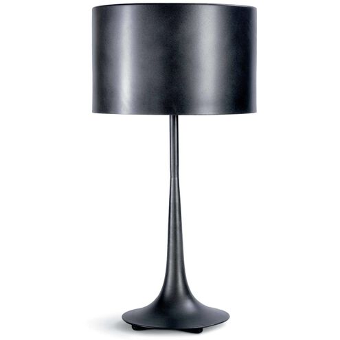 Trilogy 30.5 inch 150.00 watt Blackened Iron Table Lamp Portable Light