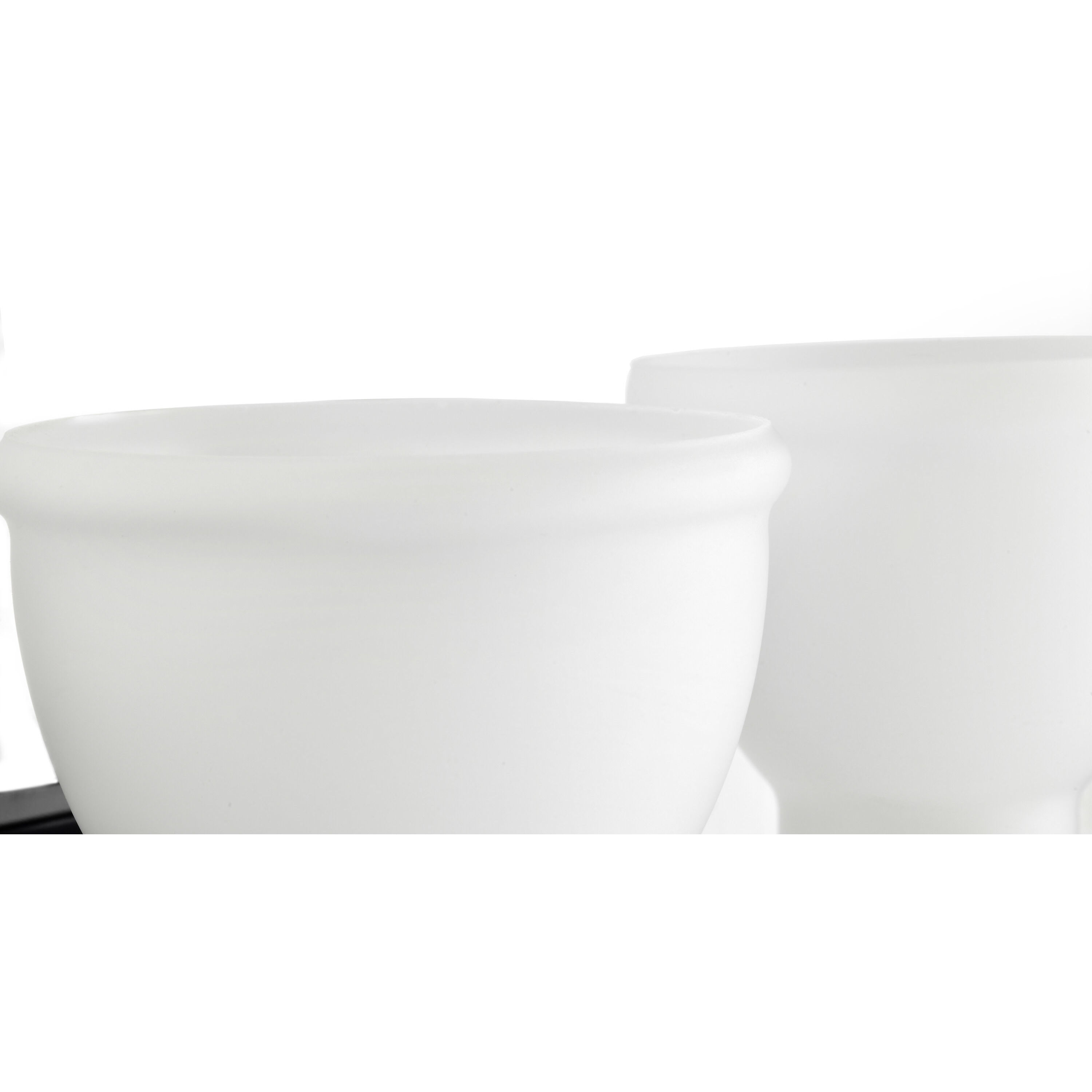 Russel 3 Light 24 inch Matte Black Vanity Light Wall Light