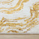 Sibel 90 X 63 inch Gold Rug in 5 x 7
