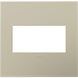 Adorne Titanium Wall Plate, 2-Gang