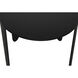 Eco 62 X 36 inch Matte Black Dining Table