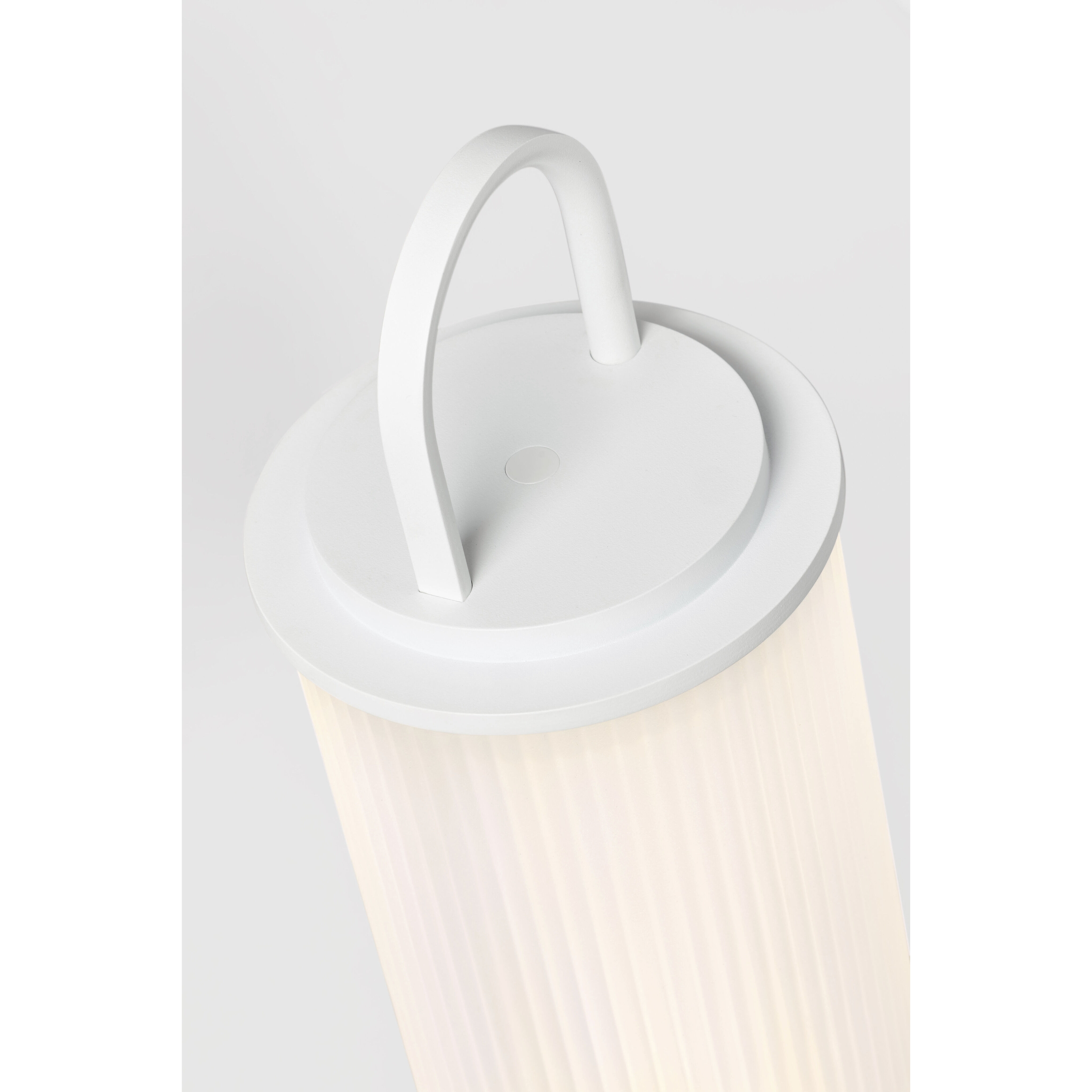 Tawa 11 inch 2.2 watt Matte White Rechargeable Table Lamp Portable Light