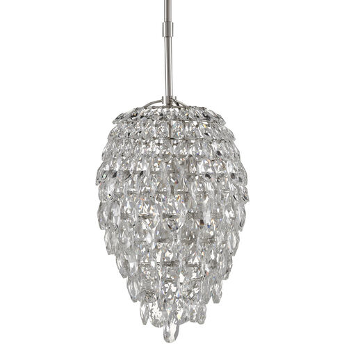 Aisling 1 Light 10 inch Polished Nickel Pendant Ceiling Light