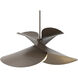 Hibiscus 1 Light 24.7 inch Ink Pendant Ceiling Light, Large